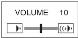 MITSUBISHI WD620U-G - Volume from the speaker - 1