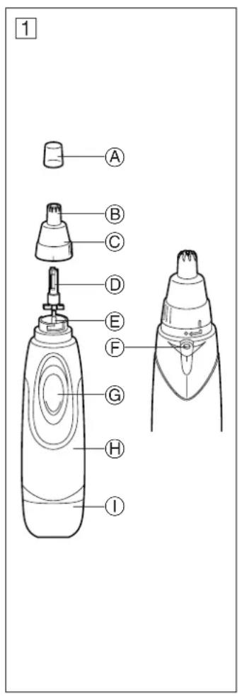 PANASONIC ER421KC - Operating Instructions - 2