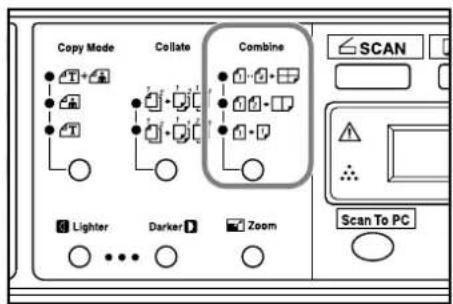 Copy Mode Collate Combine Lighter Darker Zoom Scan To PC