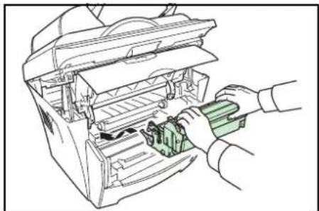 OLIVETTI d-Copia 163MF - Cleaning the Charger and Registration Roller - 9