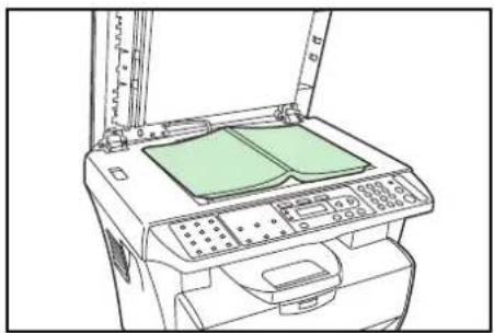 OLIVETTI d-Copia 163MF - Placing a Thick Original on the Platen - 1