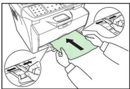 Diagram illustrating a mechanical device with directional arrows indicating movement or force, showing hands interacting with a green panel.