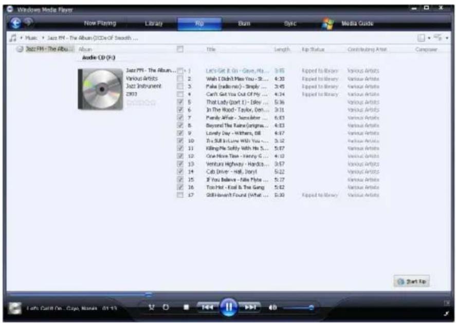 PHILIPS GoGear SA4315 - 在 Windows Media Player 和您的播放器的音樂媒體櫃之間轉換 - 5
