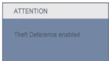ATTENTION Theft Deference enabled