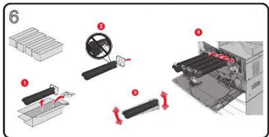 Diagram illustrating a mechanical assembly process with numbered components and directional arrows indicating motion or movement.