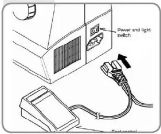 Power and light switch