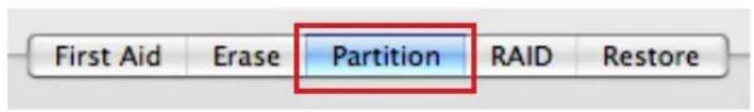 First Aid Erase Partition RAID Restore