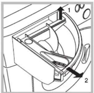 Hotpoint Ariston WMG 922B EU - Czyszczenie szufladki na środki piorące - 1