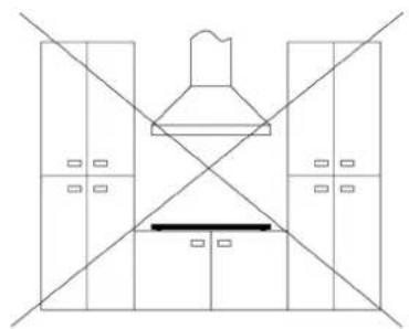 Pure architectural line drawing of a double cabinet with diagonal cross-bracing (no text or symbols).