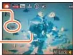 Underwater scene with submerged objects and a lock icon (no readable text or symbols)