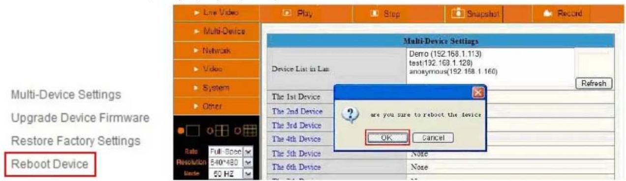 Multi-Device Settings Upgrade Device Firmware Restore Factory Settings Reboot Device Multi-Device Settings Device List in Lan Demo (192.168.1.113) test(192.168.1.128) anonymous(192.168.1.160) The 1st Device The 2nd Device The 3rd Device The 4th Device The 5th Device The 6th Device the 7th Device the 8th Device the 9th Device the 10th Device the 11th Device the 12th Device the 13th Device the 14th Device the 15th Device the 16th Device the 17th Device the 18th Device the 19th Device the 20th Device the 21st Device the 22nd Device the 23rd Device the 24th Device the 25th Device the 26th Device the 27th Device the 28th Device the 29th Device the 30th Device the 31st Device the 32nd Device the 33rd Device the 34th Device the 35th Device the 36th Device the 37th Device the 38th Device the 39th Device the 40th Device the 41st Device the 42nd Device the 43rd Device the 44th Device the 45th Device the 46th Device the 47th Device the 48th Device the 49th Device the 50th Device the 51st Device the 52nd Device the 53rd Device the 54th Device the 55th Device the 56th Device the 57th Device the 58th Device the 59th Device the 60th Device the 61st Device the 62nd Device the 63rd Device the 64th Device the 65th Device the 66th Device the 67th Device the 68th Device the 69th Device the 70th Device the 71st Device the 72nd Device the 73rd Device the 74th Device the 75th Device the 76th Device the 77th Device the 78th Device the 79th Device the 80th Device