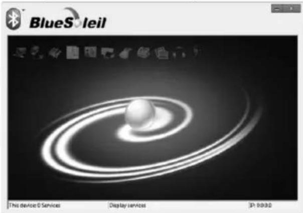 BlueSoleil This device © Services Display services JP 9.0.0.0