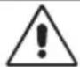 NEC MultiSync E464 - CAUTION - 1