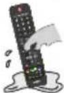 NEC MultiSync E554 - Notice for Remote Controller - 1
