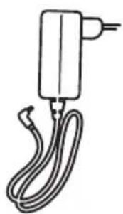 Simple line drawing of a handheld electric tool with wires (no text or symbols)