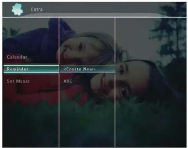 Extra Calendar Reminder Set Music ABC