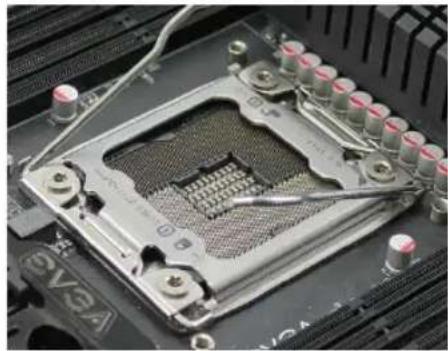 EVGA X79 Dark - Installing the CPU - 1