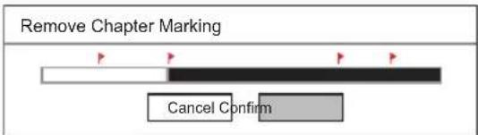 PHILIPS DVR2008 - To remove chapter markers - 1