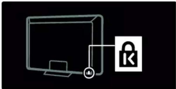 PHILIPS 42PFL7676H - Κλείδωμα τηλεόρασης - 1