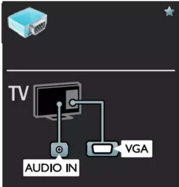 TV AUDIO IN VGA