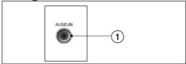 AUDIO-IN ①