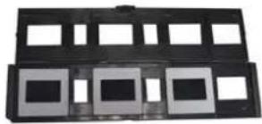 Reflecta xM-Scan - How to install slides and film into the tray holder - 3
