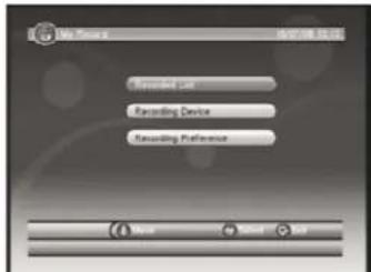 My Device Recorded List Recording Device Security Preference + 1 year + 2 end + 3 end
