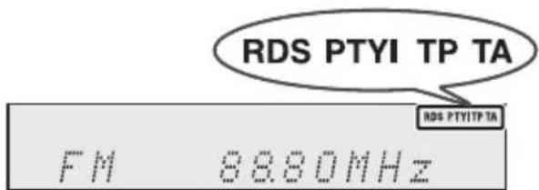 RDS PTYI TP TA RDS PTYITP TA FM 88.80MHz