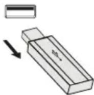 SHARP XLHF200PHBK - ■To remove USB memory device - 1