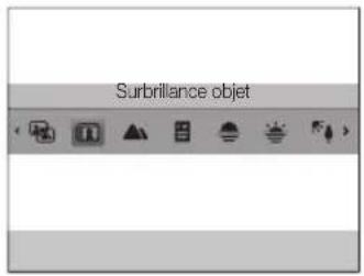 Surbrillance objet