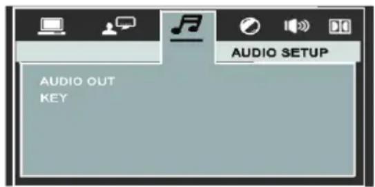 AUDIO OUT KEY
