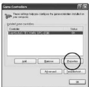 Game Controllers These settings help you configure the game controllers installed on you compute. Installed game controllers Controller Status 1.000000000000000000000000000000000000000000000000000000000000000000000000000000000000000000000 Add Remove Properties Advanced Install/Install... OK
