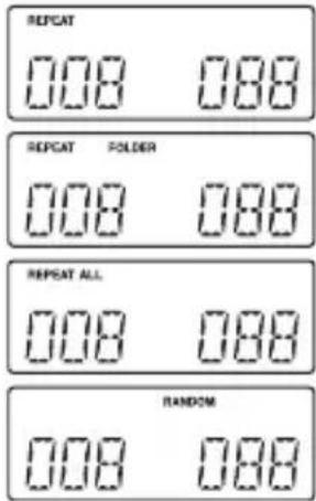 REPEAT 0.08 0.08 REPEAT FOLDER 0.08 0.08 REPEAT ALL 0.08 0.08 RANDOM 0.08 0.08
