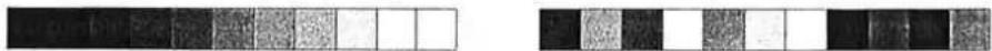 Grid of grayscale rectangular swatches with no text or symbols