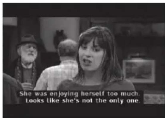 She was enjoying herself too much. Looks like she's not the only one.