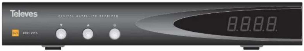 Televes DIGITAL SATELLITE RECEIVER RSD-7116 0.0.0.0.
