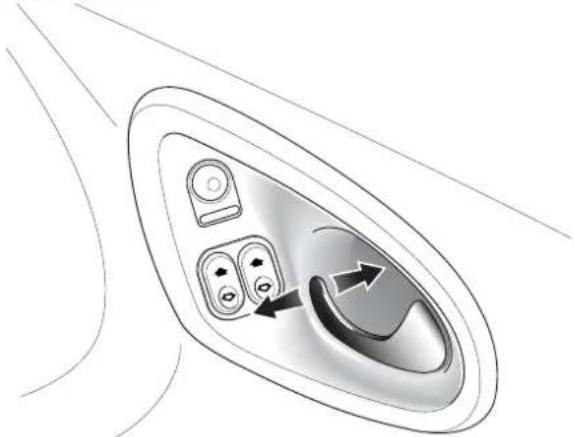 Aston Martin V12 Vanquish (2003) - Interior Door Handles and Locks - 1