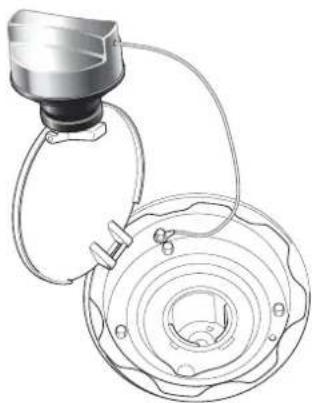 Aston Martin V12 Vanquish (2003) - Fuel Filler Cap - 1