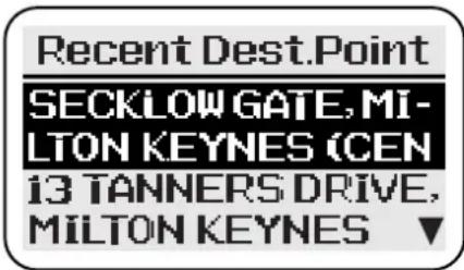 Recent Dest.Point SECKLOW GATE, MI- LTON KEYNES (CEN 13 TANNERS DRIVE, MILTON KEYNES ▼