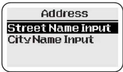 Address Street Name Input City Name Input