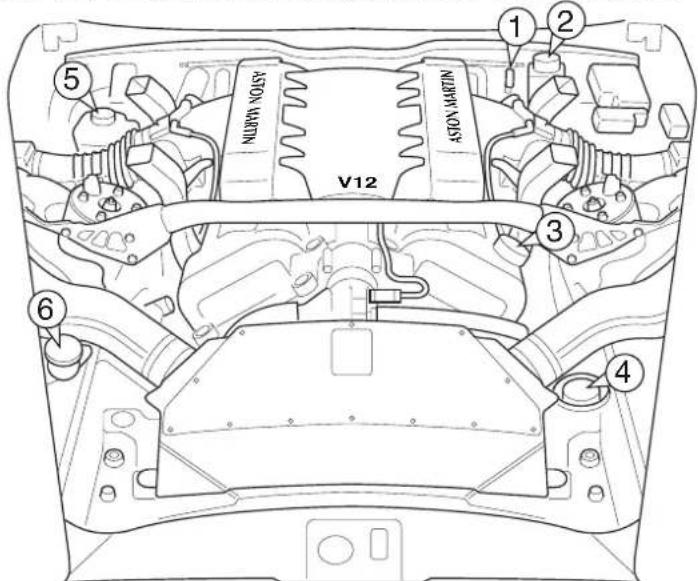 NUEPA NOISY V12 ASTON MARTIN ① ② ③ ④ ⑤ ⑥