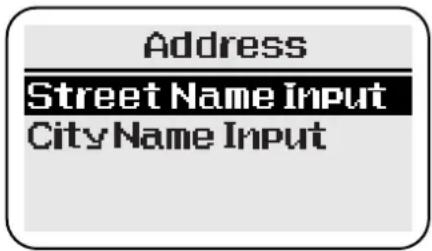 Address Street Name Input City Name Input