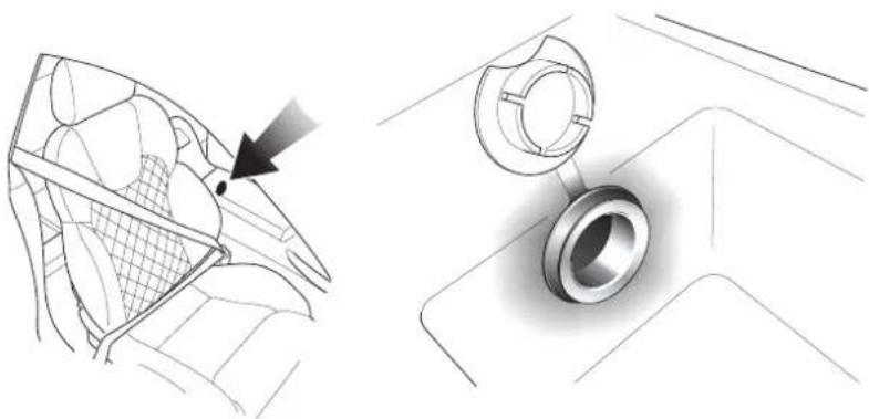 Aston Martin V12 Vanquish (2003) - Accessory Sockets - 1