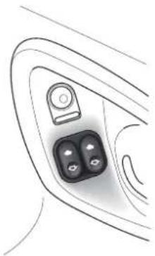 Aston Martin V12 Vanquish (2003) - Electric Window Switches - 1