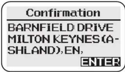 Confirmation BARNFIELD DRIVE MILTON KEYNES (A- SHLAND), EN, ENTER