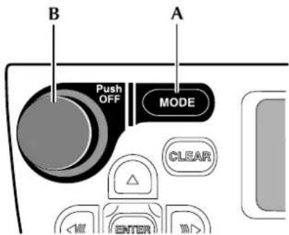 B Push OFF MODE CLEAR ENTER
