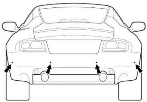 Aston Martin V12 Vanquish (2003) - Rear Parking Assistance (Optional) - 1