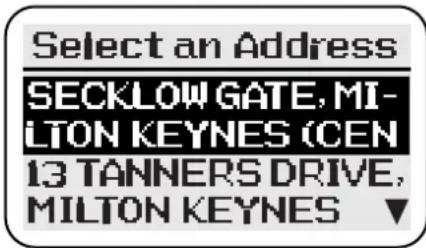 Select an Address SECKLOW GATE, MI- LTON KEYNES (CEN 13 TANNERS DRIVE, MILTON KEYNES ▼