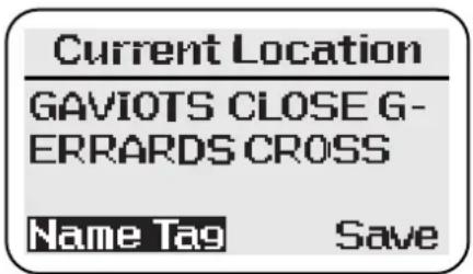 Current Location GAVIOTS CLOSE G- ERRARDS CROSS Name Tag Save
