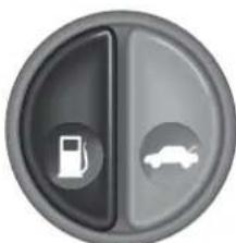 Aston Martin V12 Vanquish (2003) - Fuel Flap Switch - 1